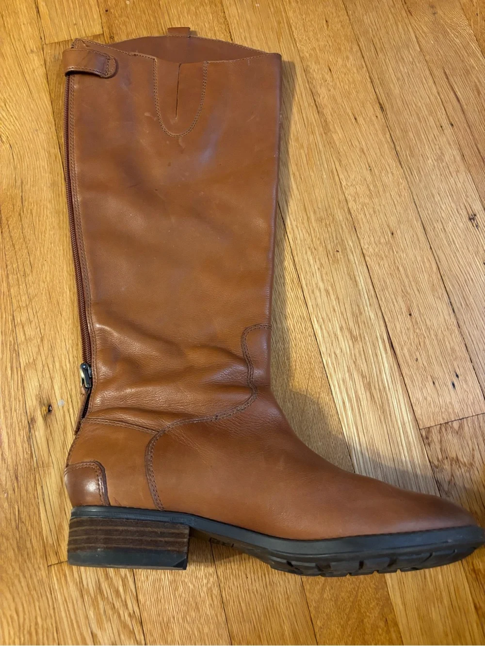 Sam Edelman Women’s Tall Riding Boots in Brown - Classic Leather 8 M
